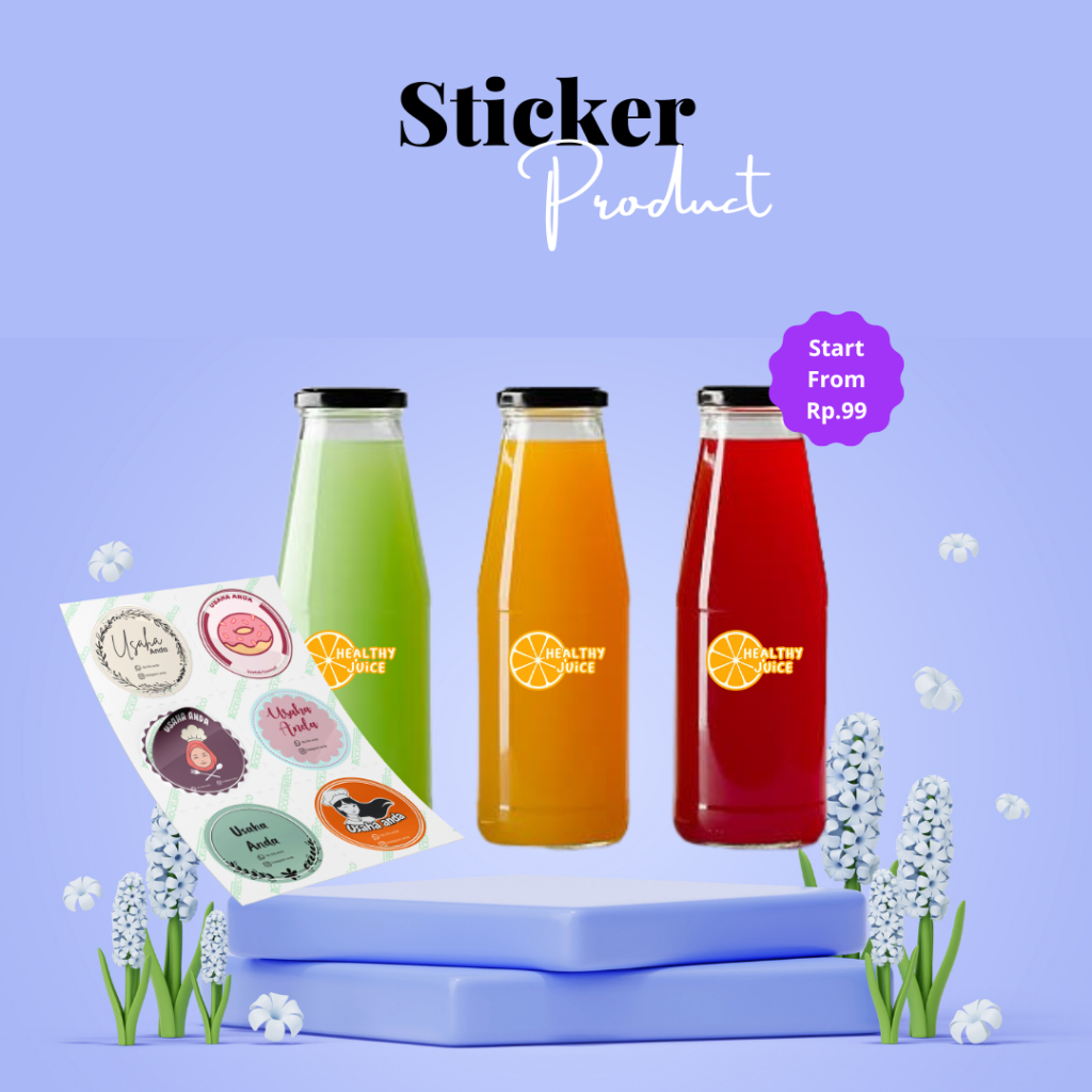 

STICKER LOGO BULAT / STICKER LINGKARAN / STICKER OLSHOP UMKM/ STICKER USAHA / STICKER KATERING / STICKER BAKERY /STICKER MAKANAN