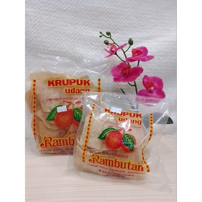 

Krupuk Udang Cap Rambutan Kuning dan Super Asli 250gr dan 500gr