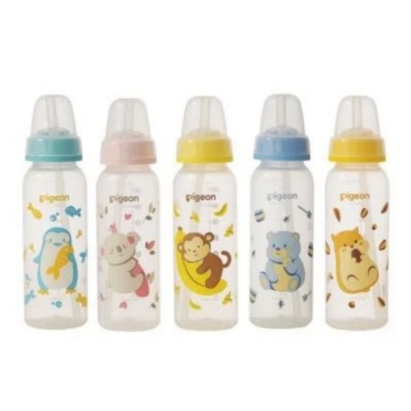 Pigeon Botol dot with straw (sedotan) 240ml