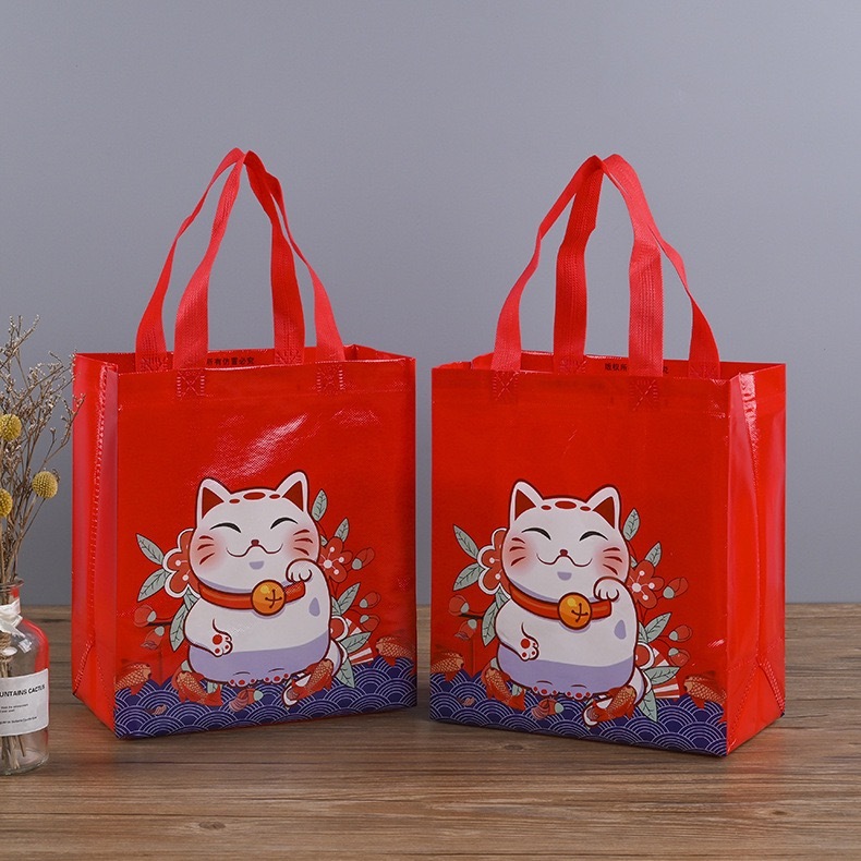 

Tas Souvenir Goodiebag - Tas Spunbond Motif Kartun 23x12x26cm Termurah & Terlaris