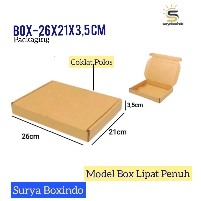 

Box 26x21x3.5cm (sinta)/Kardus/Hampers/Karton