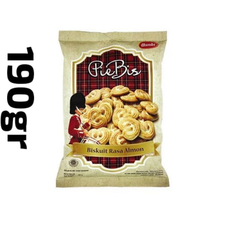 

Monde Pie Bis Almond 190gr