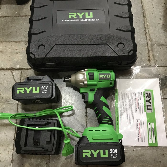 RYU CORDLESS IMPACT WRENCH RCW 20V