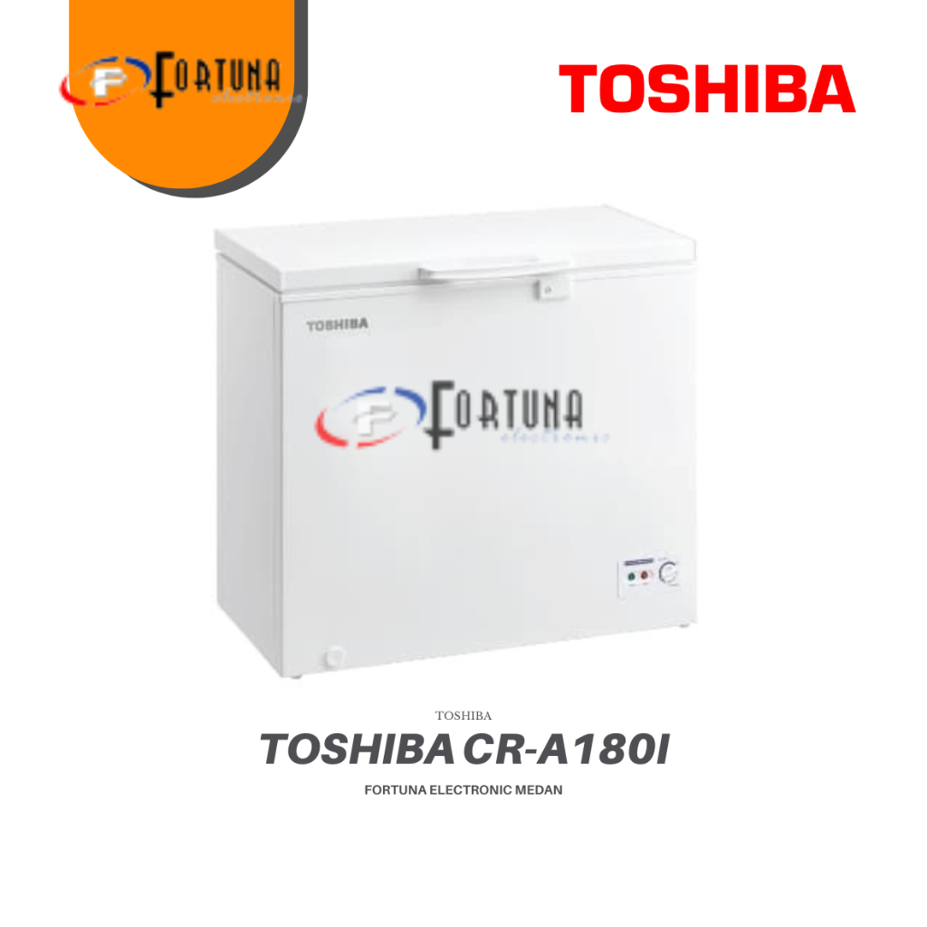 CHEEST FREEZER TOSHIBA CR-A180I 142 LITER MEDAN