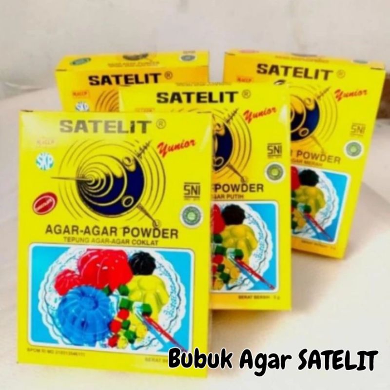 

Bubuk Agar Agar SATELIT YUNIOR 5gr