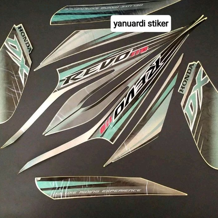 STRIPING STIKER LIST STANDAR MOTOR REVO DX STIKER REVO DX