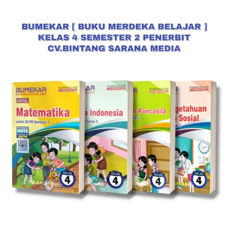 BUMEKAR Kelas 4 Semester 2 Penerbit CV.BINTANG SARANA MEDIA
