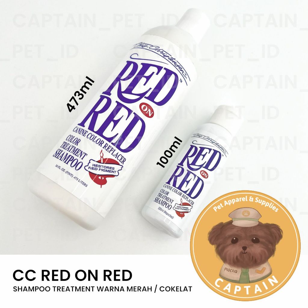 Lovemiauw Chris Christensen Red On Red Shampoo Red Poodle Anjing Warna Cokelat Fawn Apricot