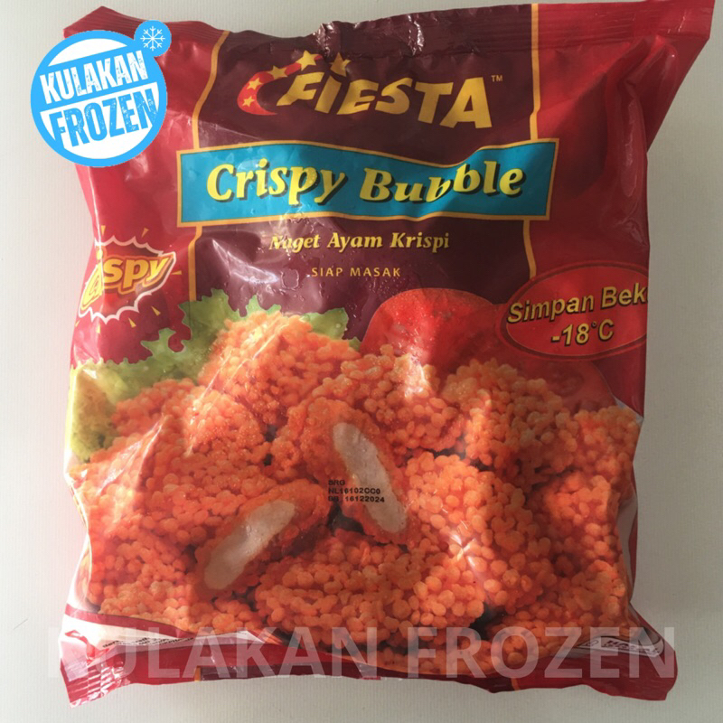 

Fiesta Nugget Crispy Bubble 500gr