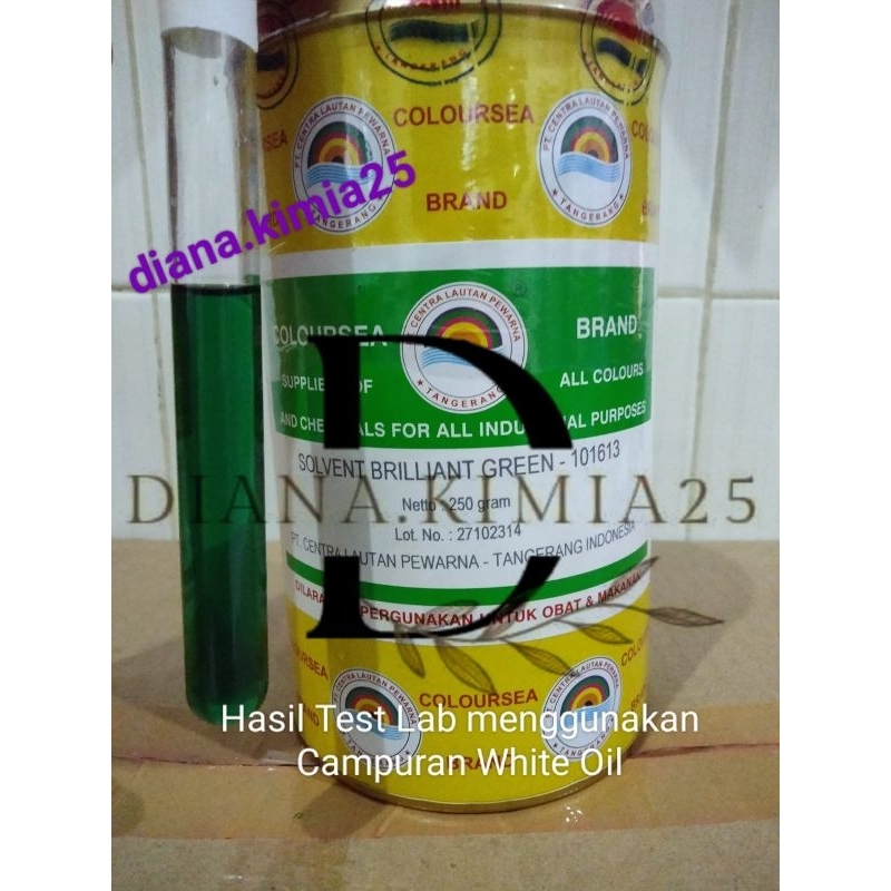 

Pewarna Minyak Coloursea Bubuk ( Solvent Brilliant Green 101613)