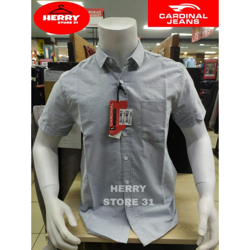KEMEJA CARDINAL JEANS REGULER BIRU MUDA