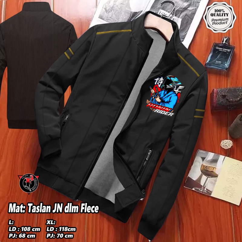 JAKET WINTER RUBBY SAMURAI JEPANG / JAKET SUNMORI / JAKET RIDERS