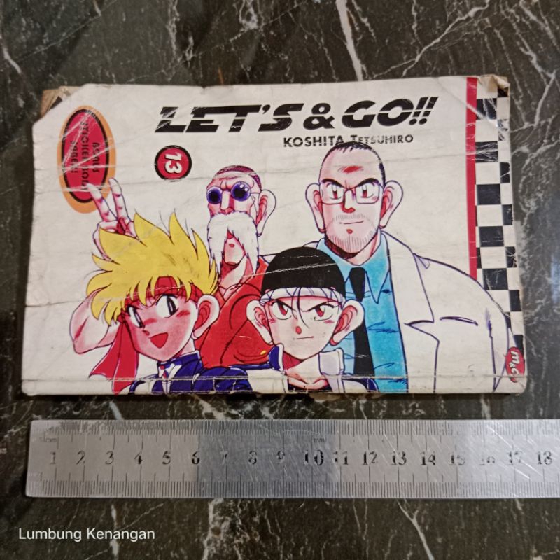 Komik Lets And Go Bekas