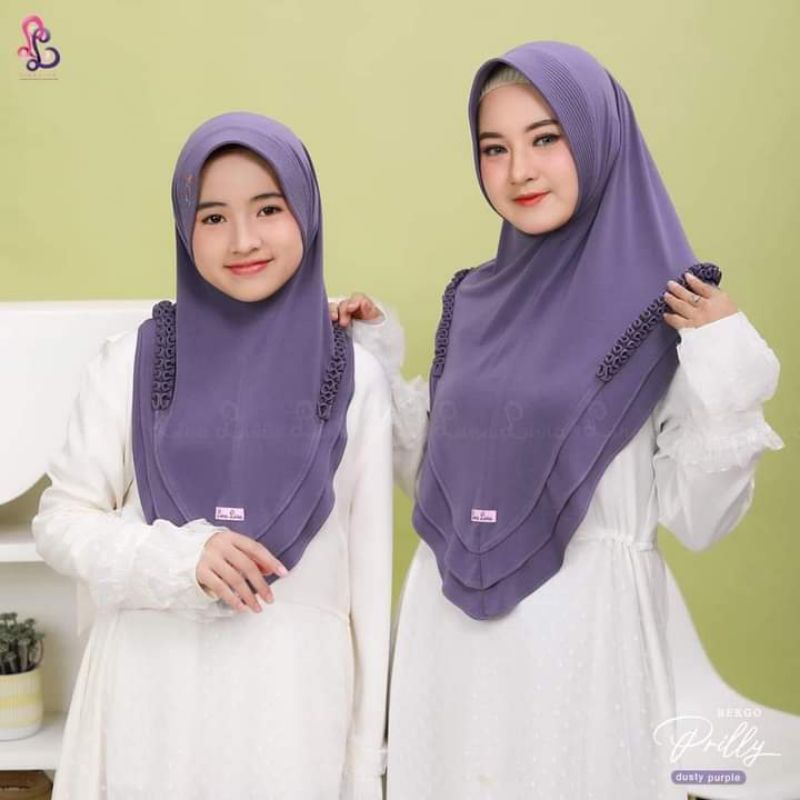 Bergo|Prilly mom by Linalivia hijab|bergoCoupleTerbaru