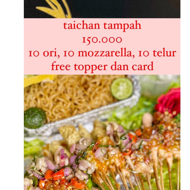 

Sate Taichan Tampah Hampers Imlek / CNY Edition