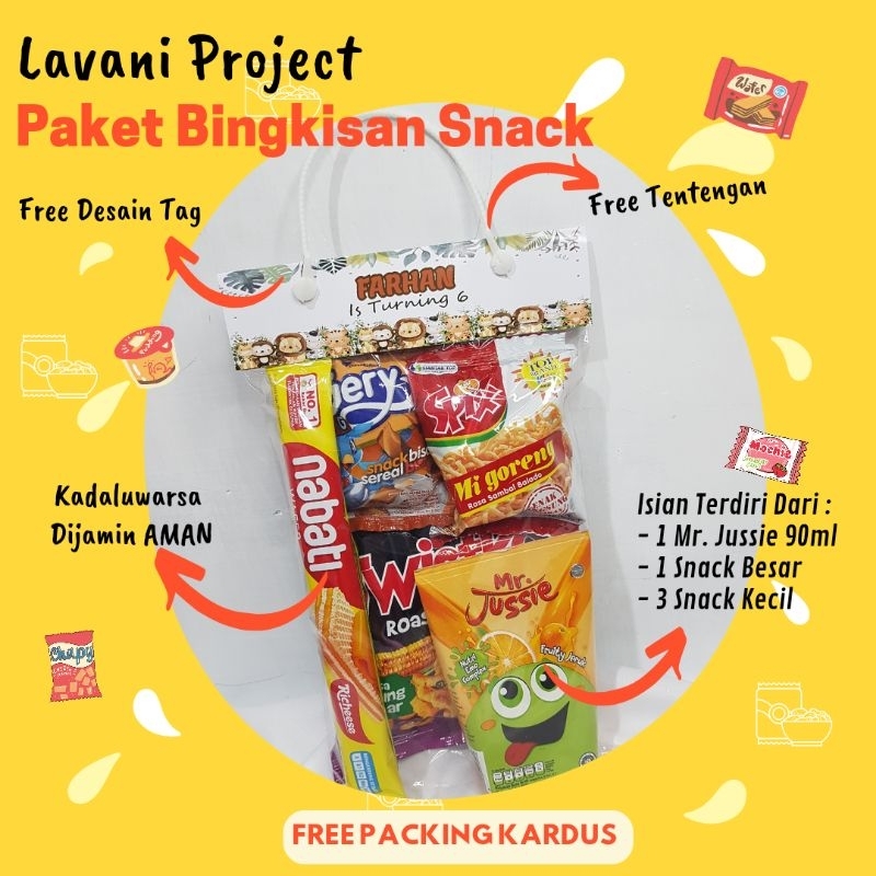 

Bingkisan snack ulang tahun anak murah / Bingkisan ulang tahun anak / paket snack ulang tahun anak/ hampers ulang tahun/ souvenir ulang tahun anak