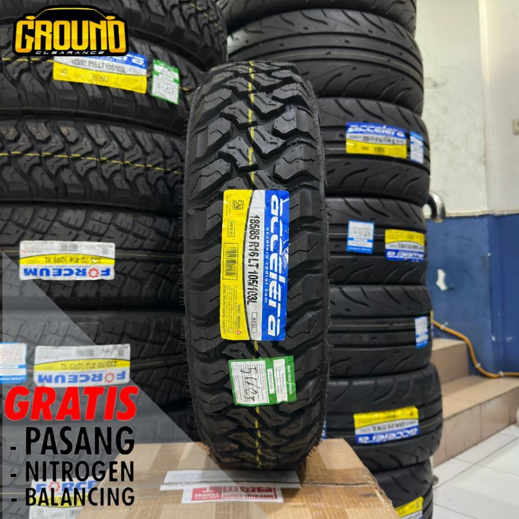 BAN MOBIL OFF-ROAD R16 JIMNY, KATANA, ESCUDO, RUSH BAN 185-85 R16 ACCELERA MT01