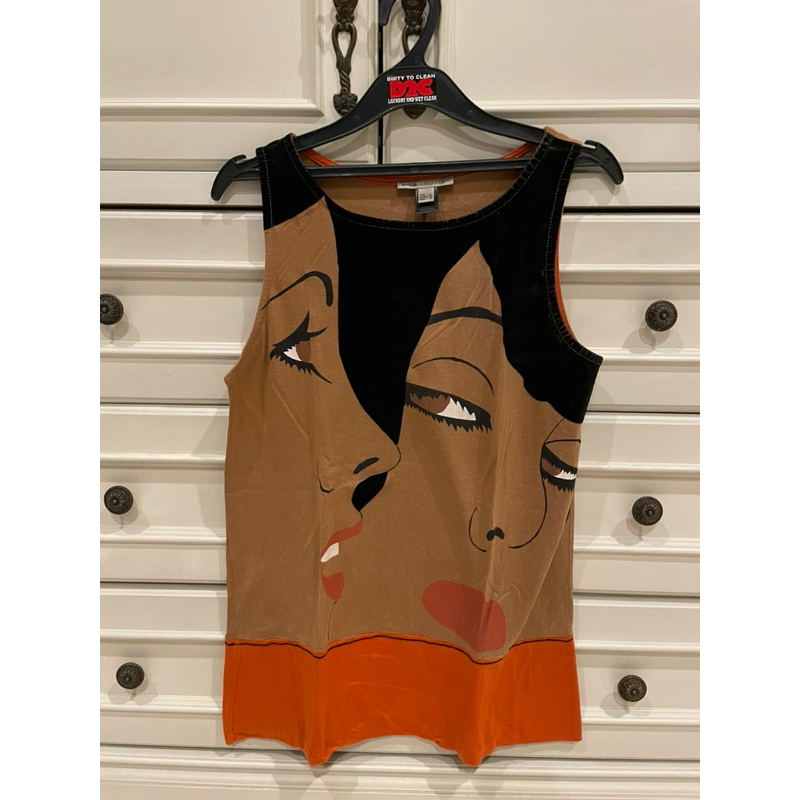 Mango Tank Top Brown