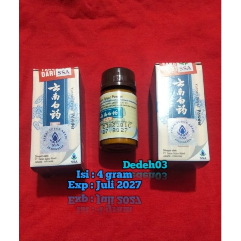 YUNNAN BAIYAO POWDER ASLI SSA