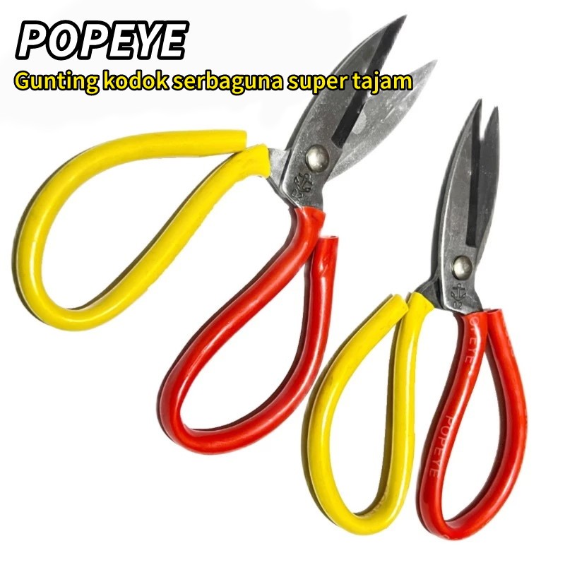 

Gunting Potong Bahan Kain super tajam - Tailor Scissors - Gunting Kodok Serbagun multifungsi super tajam