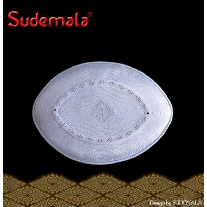 Songkok Sudemala/ Songkok Haji Putih PB 3544 / Kopyah/ Peci