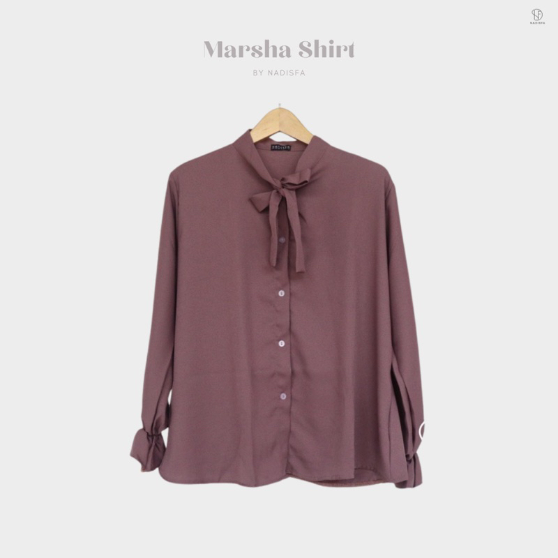 NADISFA - Marsha Shirt Kemeja Polos