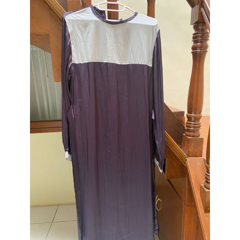 Vervessa Gamis Ungu Ukuran L Hijup