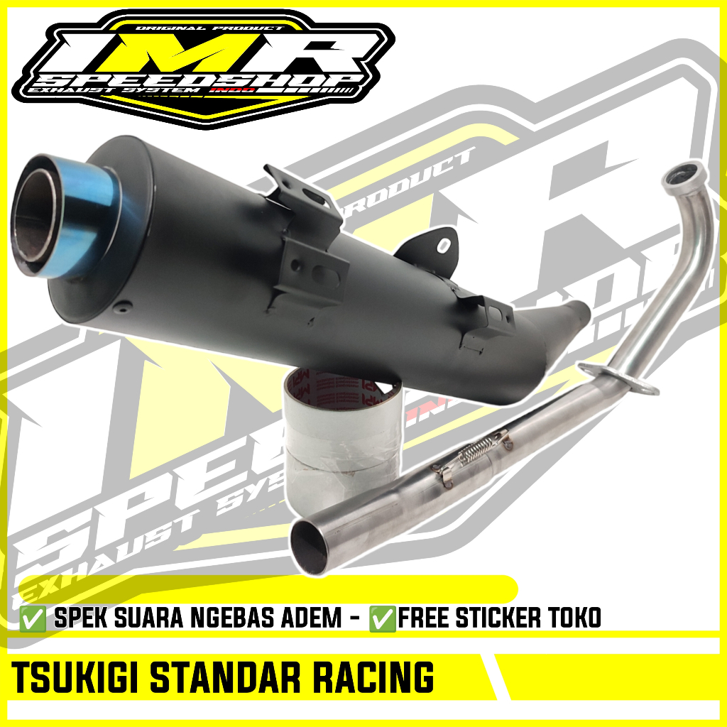 KNALPOT TSUKIGI JUPITER MX 135 OLD NEW MX KING 150 JUPITER Z Z1 VEGA R ZR RR FORCE ASTREA GRAND SUPR