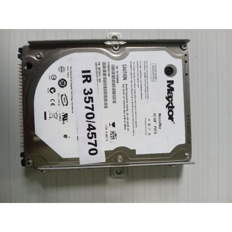 hardisk ir3570/4570 copotan mesin canon