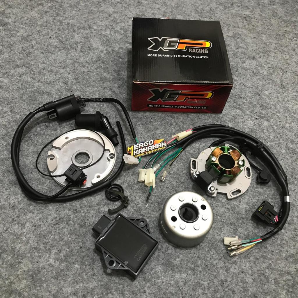Magnet Mahnet Magnit Pengapian Set YZ 125 Yz125 Set CDI Koil Plendes pnp Ninja RXking RX King Fiz R 