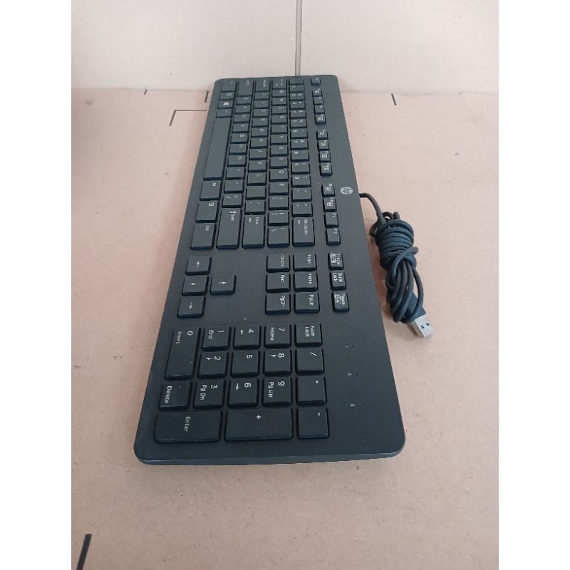 KEYBOARD HP SLIM  KABEL USB ORIGINAL MANTAP