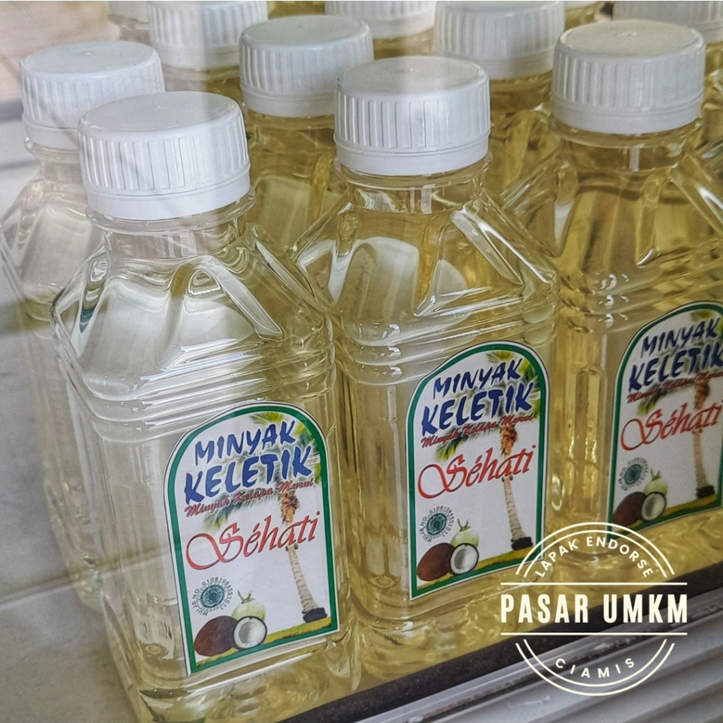 

Minyak Kelapa Murni / Keletik Original Sehati 250ml