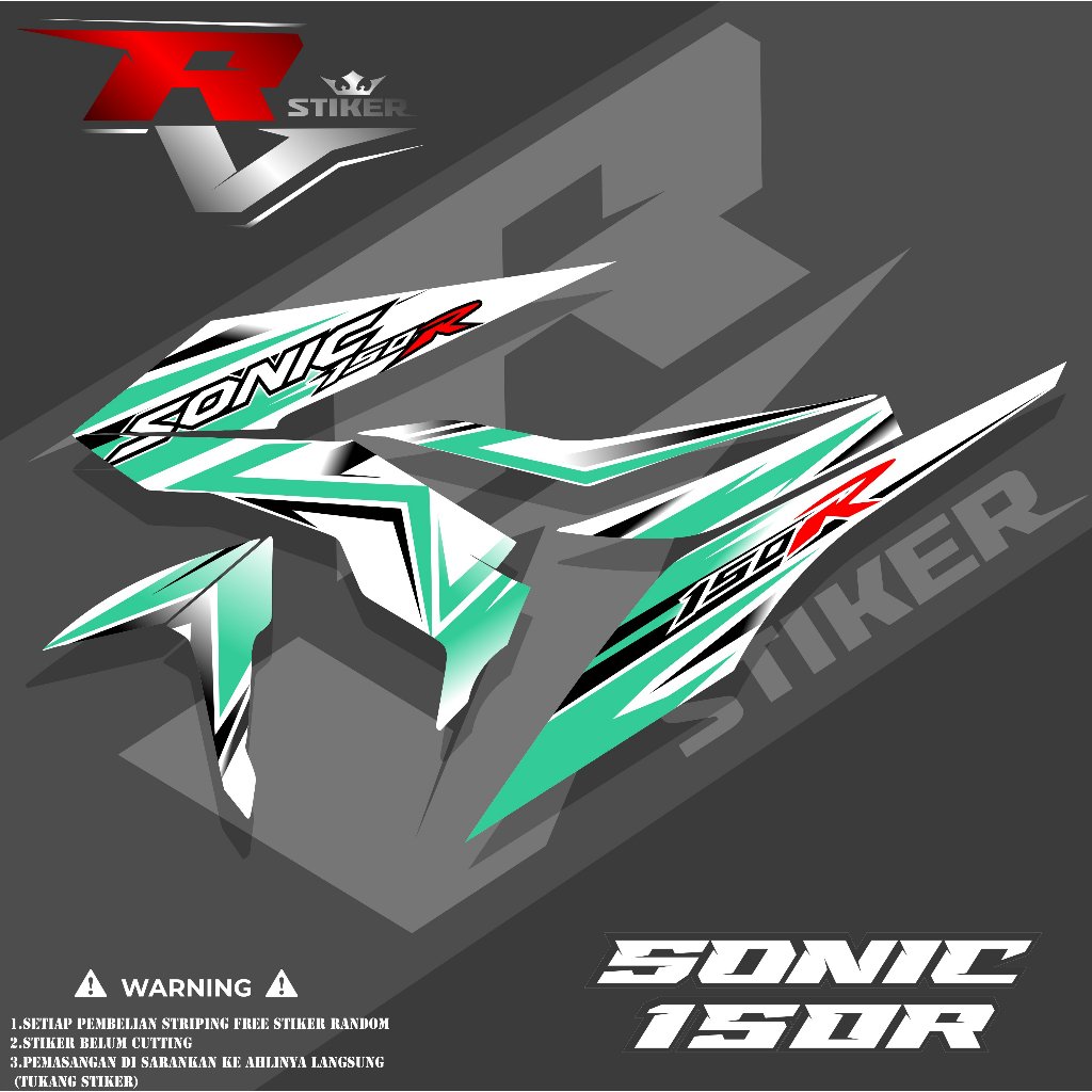 STRIPING SONIC/STIKER HONDA SONIC 150R/STRIPING SONIC 150R