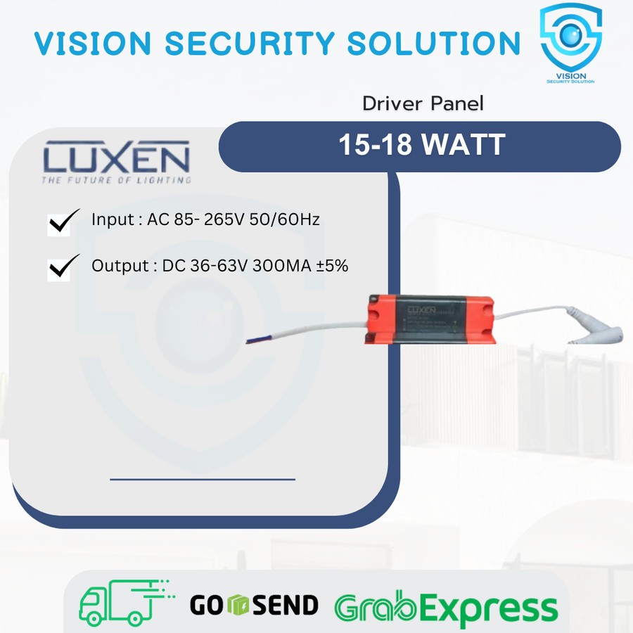LUXEN LED Driver Panel / Adaptor / Power Supply / Travo 15-18W