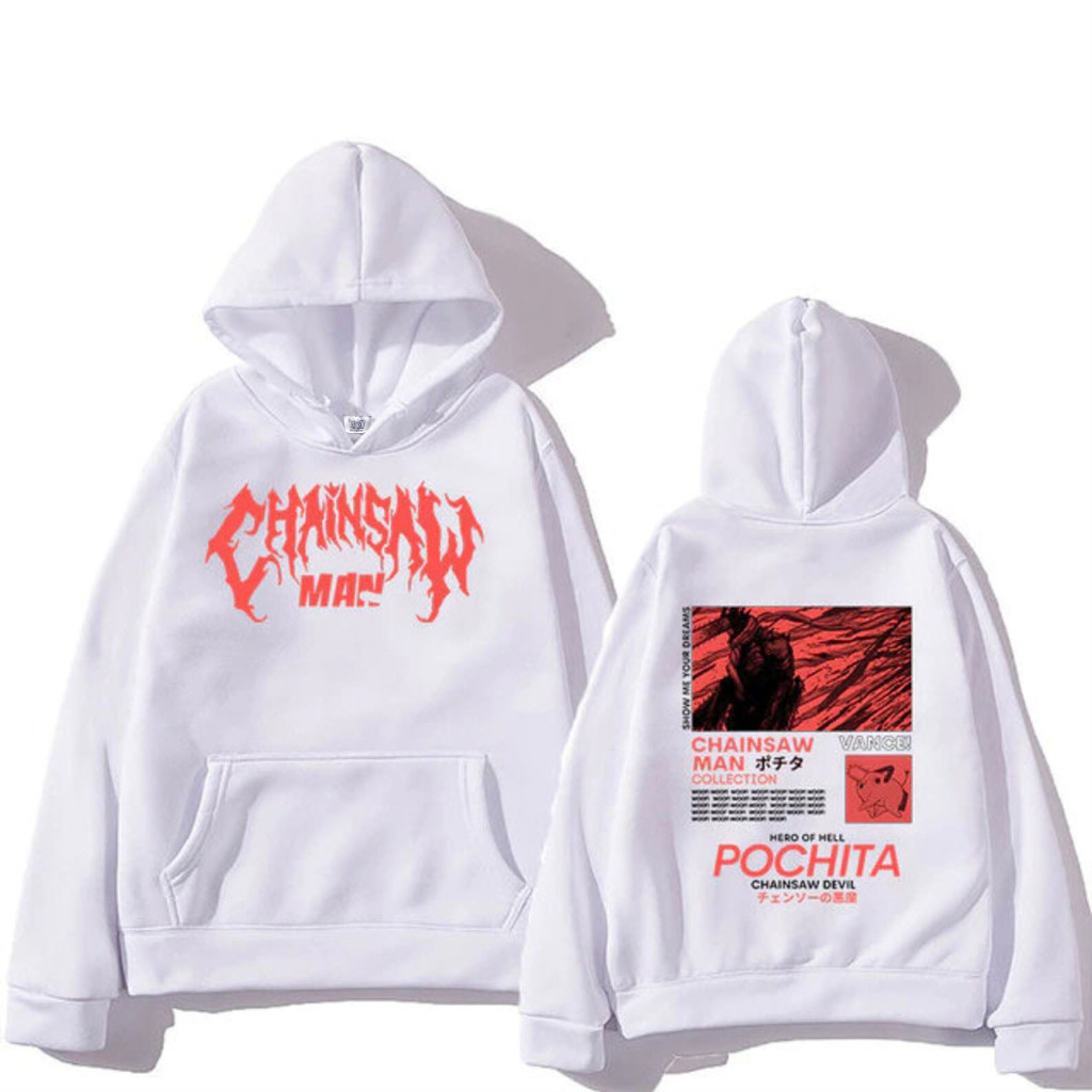 Hoodie Chainsaw Man Pochita Anime Manga Chainsaw Man