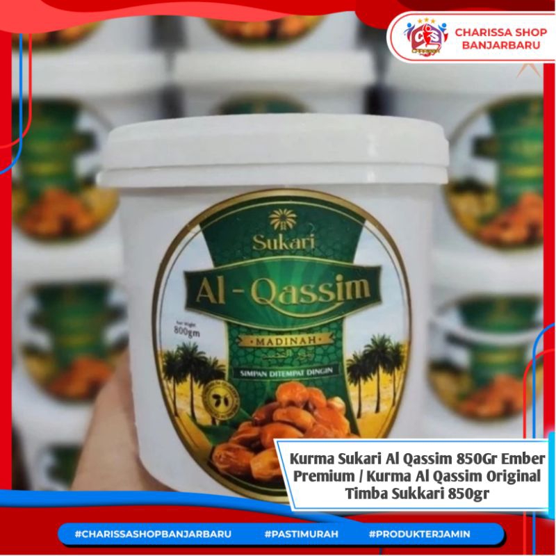 

Kurma Sukari Abu Qassim 800Gr Ember Premium / Kurma Al Qassim Original Timba Sukkari 800gr/ Kurma sukari ember 800 gr/ Sukkari Abu Qassim Premium