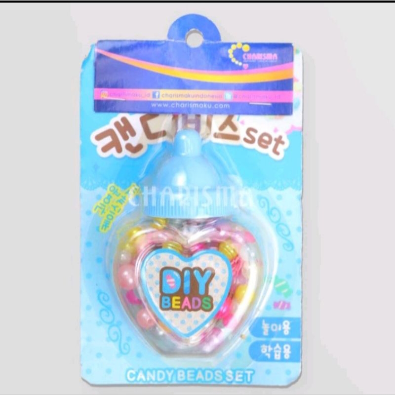 Charisma Candy Beads Set - DIY Manik-Manik Kerajinan / DIY Meronce Kalung Gelang