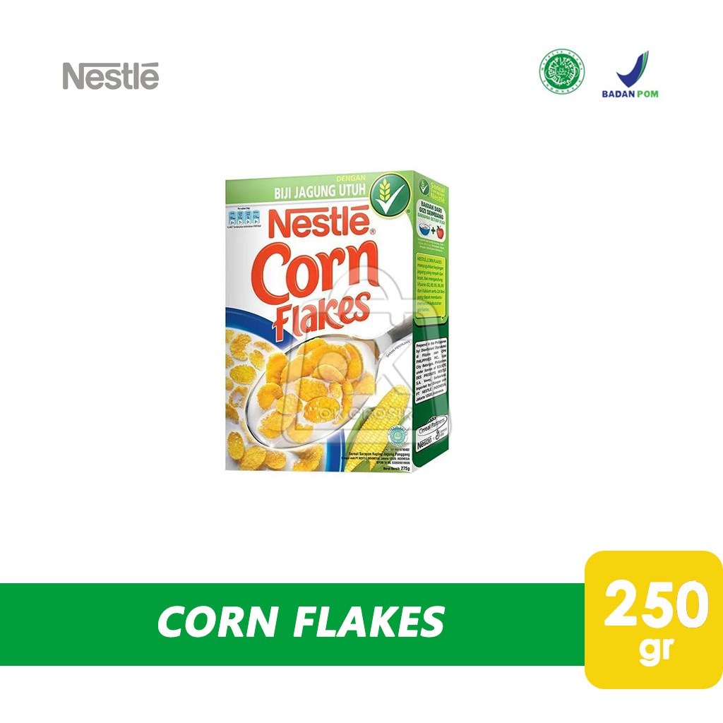 

Corn Flakes GOLD NESTLE Cereal Sereal Jagung (Box 250gr)