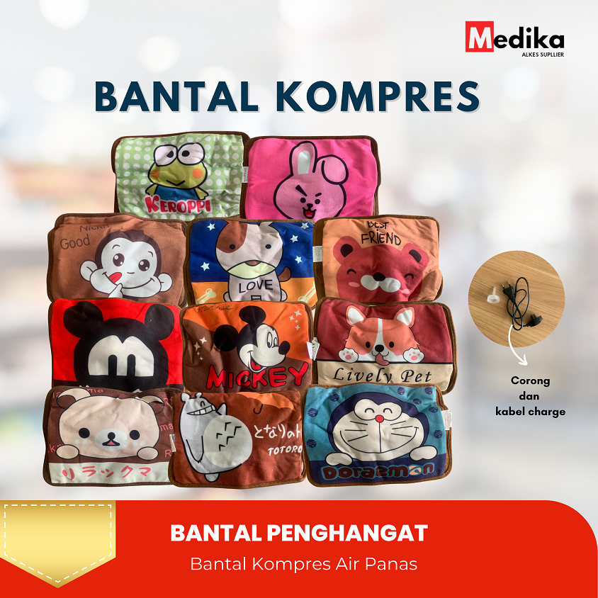 Bantal Air Panas electric bulu lembut / Kompres Air Listrik