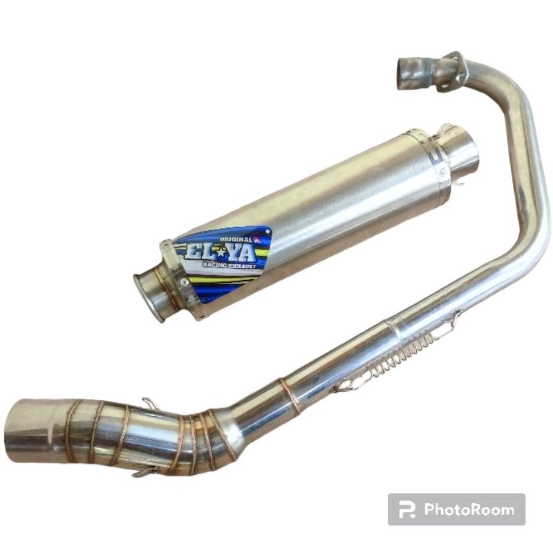 (COD)Knalpot racing ELYA ORIGINAL model WRX satria fu gl cb vixion tiger revo dll