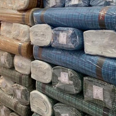 [HARGA ROLL] KAIN KOTAK SERAGAM SEKOLAH TK SD SMP SMA BAHAN BSY SANWOS LEBAR 150 CM