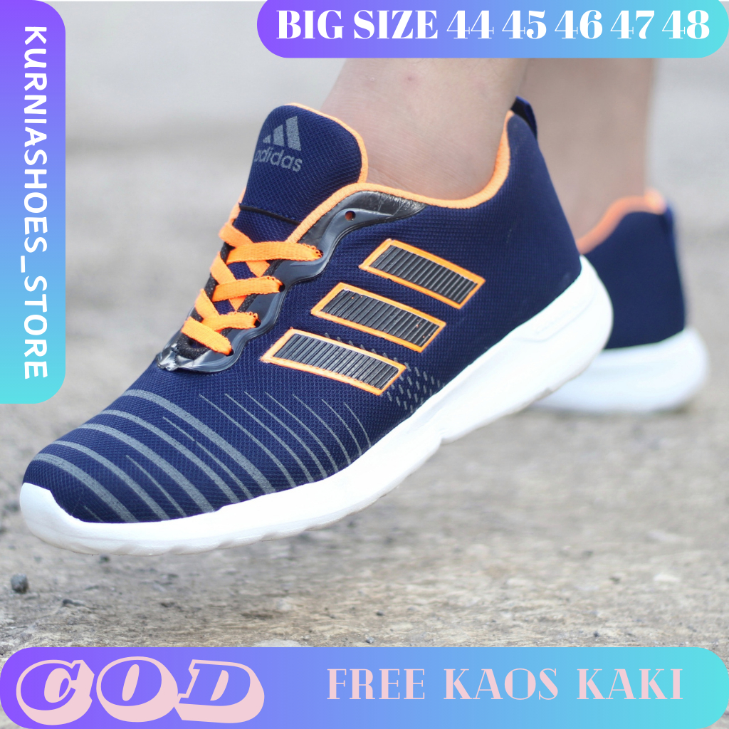 SEPATU PRIA UKURAN JUMBO BIG SIZE 43-47 IMPORT PREMIUM SPORT UKURAN BESAR SEPATU RUNNING BIG SIZE 44