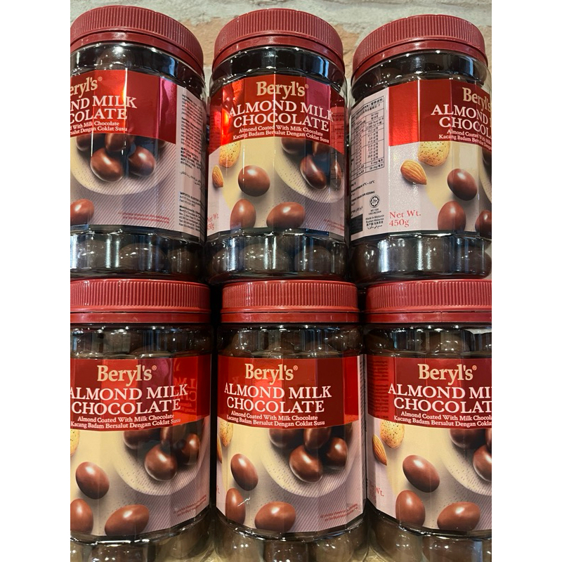 

beryls milk choco almond, almond coated milk choco, kacang almond berlapis susu coklat