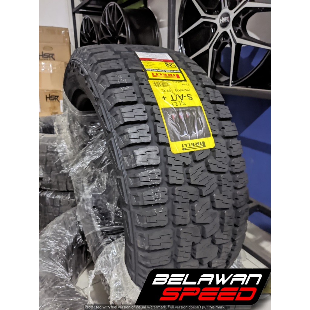 BAN MOBIL KEMBANG KASAR BAN MOBIL KEMBANG AT MERK PIRELLI S-AT+ UKURAN 285 50 R20 RING 20-BAN PIRELL