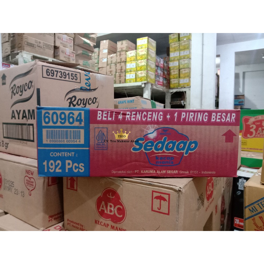 

Sedap Kecap Sachet 16ml 1 Dus Isi 16 Pack