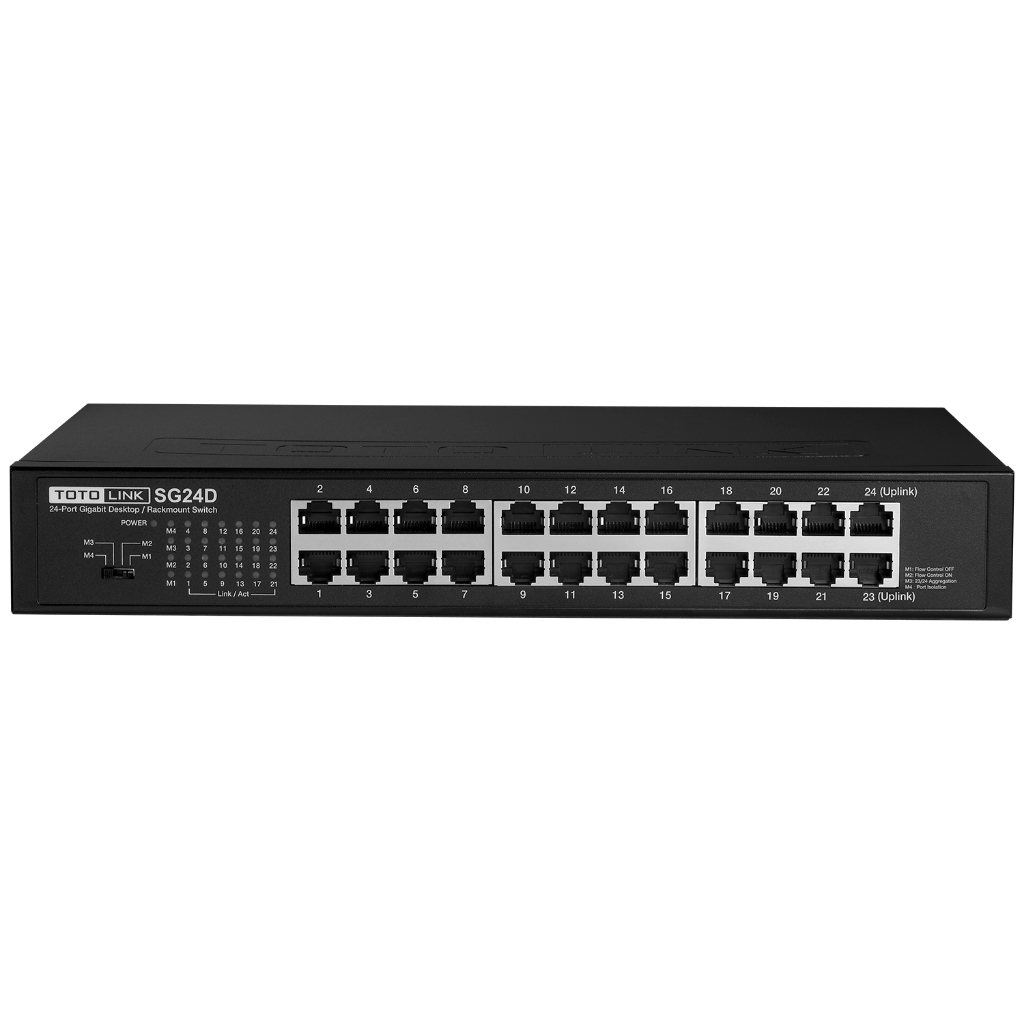 Totolink SG24D 24-Port Gigabit Unmanaged Desktop Switch