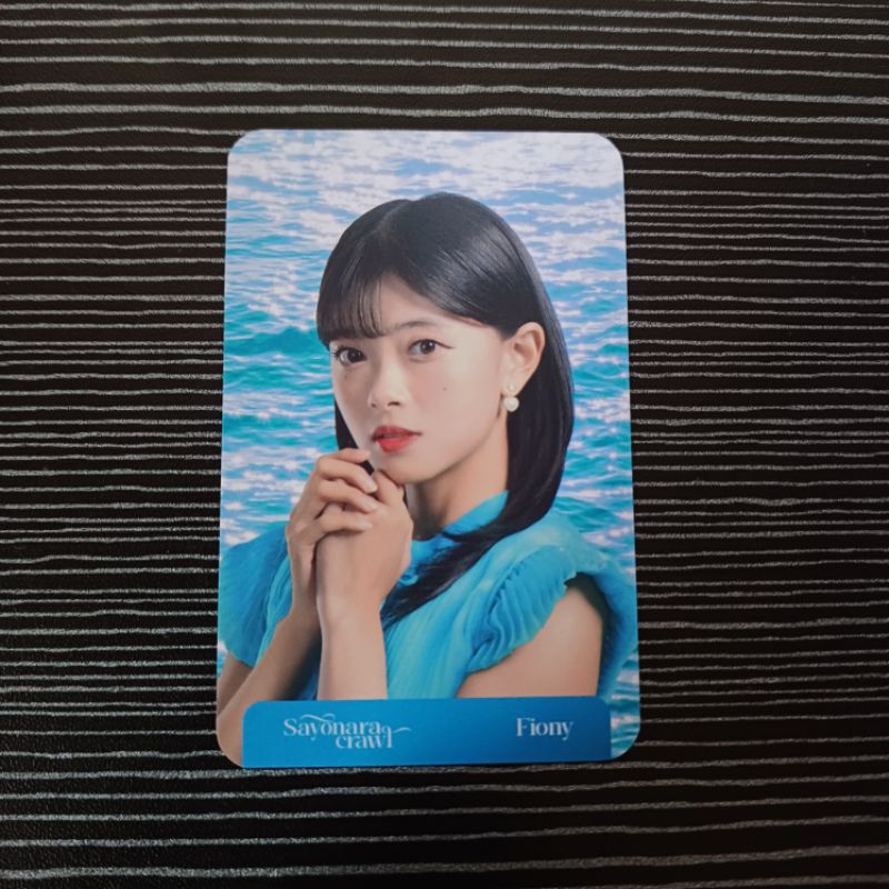 Photocard PC JKT48 Fiony Sayonara Crawl