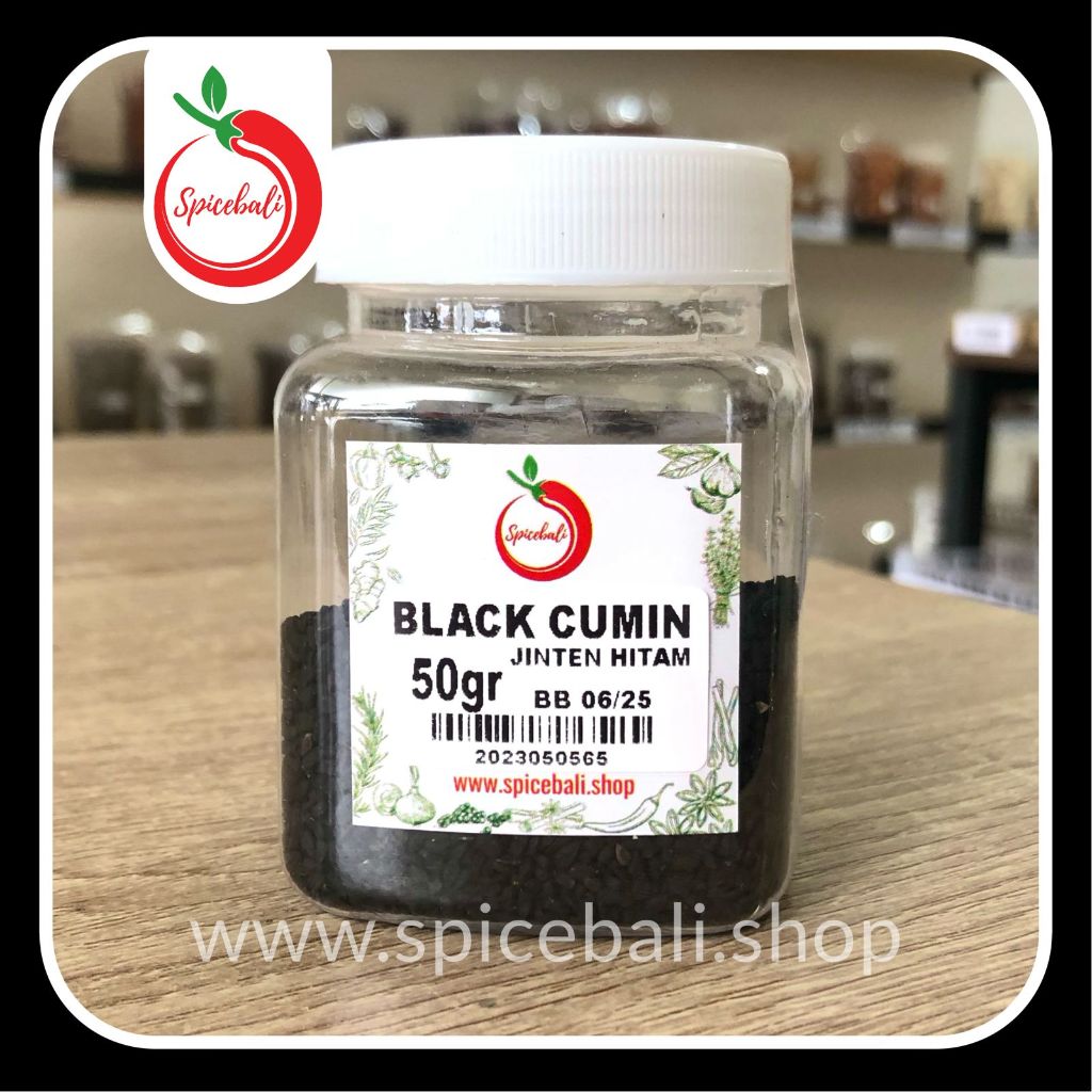 

Jinten Hitam 50 gr / Black Cumin Seed 50 gr / Nigella Seed / Black Jeera / Jintan Hitam