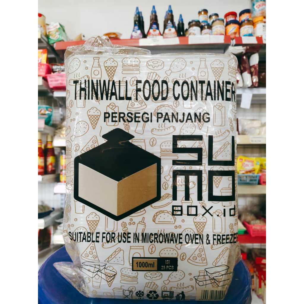 THINWALL PERSEGI PANJANG 1000ML