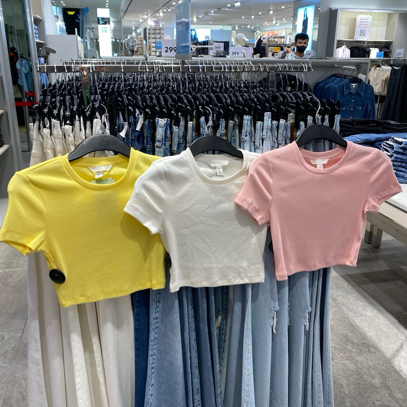 Kaos crop H&M Original Store